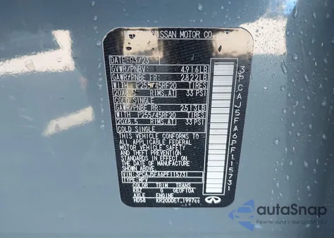 2023 Infiniti Qx50 Sport from USA, damaged, VIN 3PCAJ5FA6PF115731